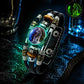 💥Last-day sale – 50% off ☪️Glow-in-the-dark leather zodiac sign bracelet for men and women (6.9/8.1 inches)♑️