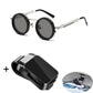 🔥Adjustable Tint Polarized Round Sunglasses