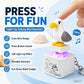 Mine Little Bird Voice-Activated Light-Up Electronic Keychain: Squeeze-to-Play Duck-Shaped Creative Keychain