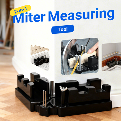 🔥2-in-1 Measuring and Miter Saw Tool