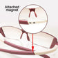 Blue light and fatigue-reducing glasses for near and far vision