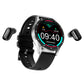 💖Limited Sale 50% OFF💖⌚2 IN 1 SMARTWATCH WITH EARPHONES