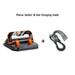 📱✨ 360° Rotating Foldable Phone Holder - Universal Compatibility with Anti-Slip Base for Desk, Car & Travel Use 🚗💻
