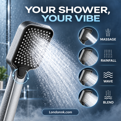 Premium 4-Mode High Pressure Shower Head✨