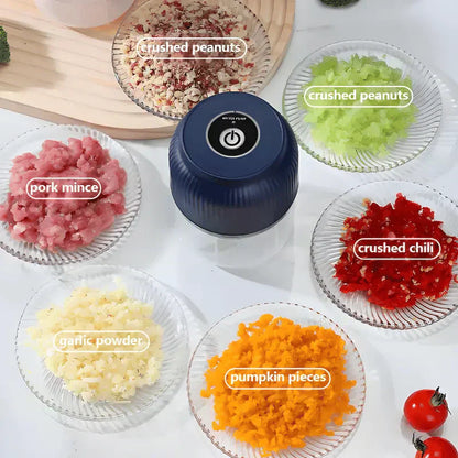 🔥Wireless multifunctional mini electric garlic chopper