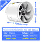 💨 50% OFF! Pousbo® Super Suction Mute Exhaust Fan – Powerful airflow, ultra-quiet (<30dB)🛡️✨