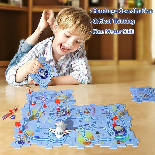 🎅Hot Sale 56% Off✨- 🚗Kids Car Track Set🎁