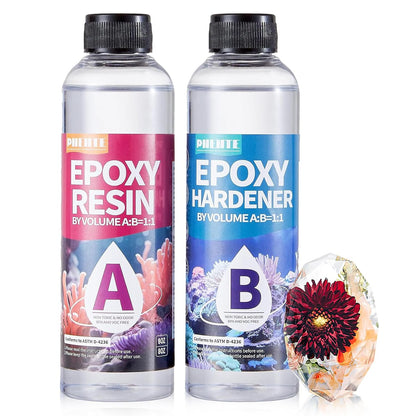 🎨Epoxy Resin AB Glue - Transparent Drip Adhesive, Unlimited Creativity!