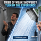 Premium 4-Mode High Pressure Shower Head✨