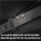⚡ Universal Comfort Auto seat belt adjuster