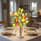 ✨Lighted Birch Egg Tree with 24 Colorful Eggs🌳💡