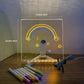 🎉 2026 Sale — Over 27,000 Sold! 💞 Kids Luminous LED Acrylic Drawing Board