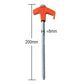🔥 ⛺8" Screw-in Tent Stakes Ground Anchors