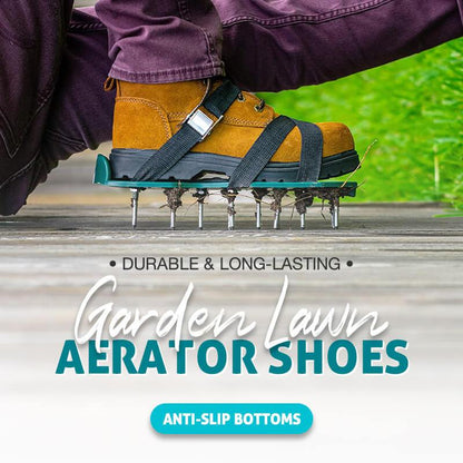 🔥 Hot sale 50% OFF🔥26-Spike Lawn Aerator Shoes – No Bending, Just Walk