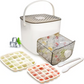 🔥Summer Hot Sale 50% Off🧊Portable Ice Maker with Lid and Storage Box (48 cubes).