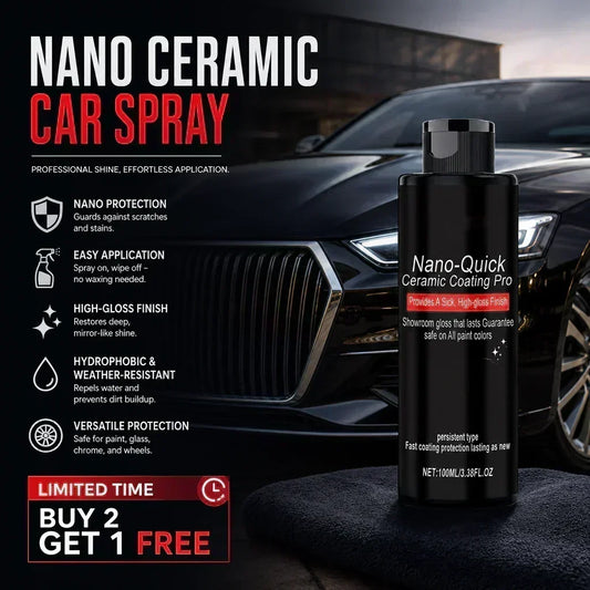 🔥⏰Nano-Quick Ceramic Coating Pro for automobiles