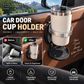 🚗🥤Foldable Car Door Drink Holder, Large Bore Multifunctional Bottle Storage Rack For Vehicle