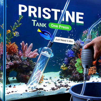 🐠 50% OFF LIMITED STOCK✨ Siphon floor cleaner for aquariums