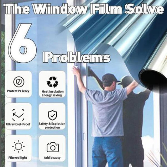 🪟 50% OFF NOW! 🔒 Window Peeping Proof Sticker – One-Way Privacy, UV Protection & Easy Application 🏠