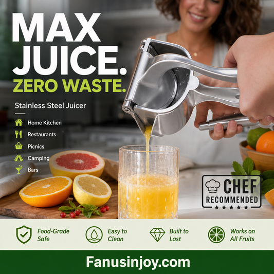 ⚡【Stainless Steel Juicer】— 50% OFF Flash Sale! Blend a “Vitamin Tornado” in 5 Seconds! 🍹🔥