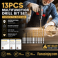 🔧13PCS Multipurpose Drill Bit Set