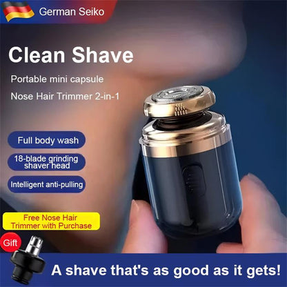 🎁 Hot Sale 50% OFF 🔥Mini Portable Electric Shaver