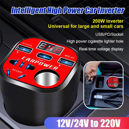⚡2026 Intelligent High Power Car Inverter