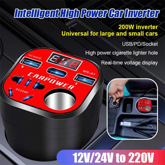 ⚡2026 Intelligent High Power Car Inverter