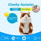 🎄LIMITED-TIME 50% OFF!⏰Talking Hamster Plush – repeats whatever you say, auto head-shaking, hilarious fun for kids & adults