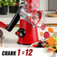 3 in 1 Rotary Cheese Grater Vegetable Slicer🔥