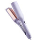 💖French Egg Roll Hair Waver, 1.3 Inch V Shape Wave Curler, Anti Scald Hair Crimping Iron for Bouncy Salon Waves