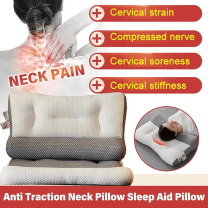 😴 Ultra-Comfort Ergo Pillow – Sleep Like a Dream! – Contoured support, breathable cover & perfect for neck and back relief 🛌