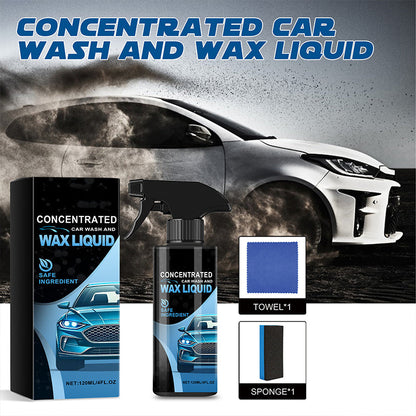 🔥Buy 2 Get 1 Free✨Gentle and Effective Car Cleaning Spray (with Sponge and Wipe)