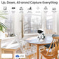 🔥2025 Hot Sale👍Wireless indoor motion detection robot camera🤖Your new home security guard🎥
