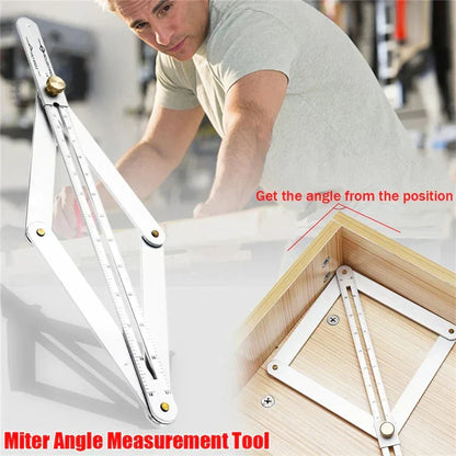 🔥50％ OFF🔥Multifunctional Woodworking Diagonal Ruler