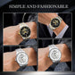 🔥Men's Waterproof Roman Skeleton Automatic Mechanical Watch