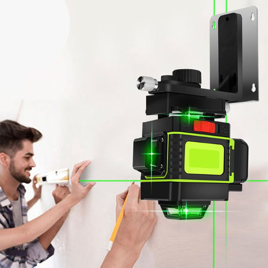🔥16 Lines Green Light Laser Level Self Leveling Tool🎉