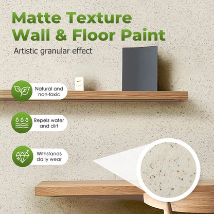 🎨2025 Matte Mara Stone Art Wall Paint for Outdoor & Indoor - The Ultimate Wall Covering Choice🌿