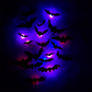 🦇Halloween 3D Bat LED Wall Light Decor🎃💡