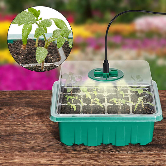 ⏰Limited offer 49% discount🔥Seed Starter Trays with Grow Light