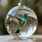 🎁Nature's bird's-eye glass-like spherical ornaments