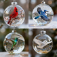 🎁Nature's bird's-eye glass-like spherical ornaments