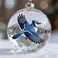 🎁Nature's bird's-eye glass-like spherical ornaments