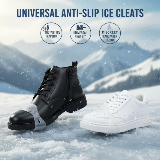 🔥❄️Universal 5-prong ice cleats for shoes and boots