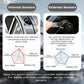 🚗Solar Real-Time Four-Wheel Display Tire Pressure Monitor