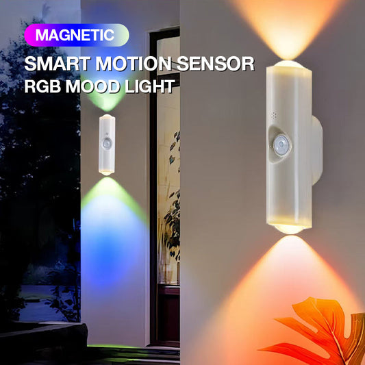 🌈Magnetic Smart Motion Sensor RGB Mood Light