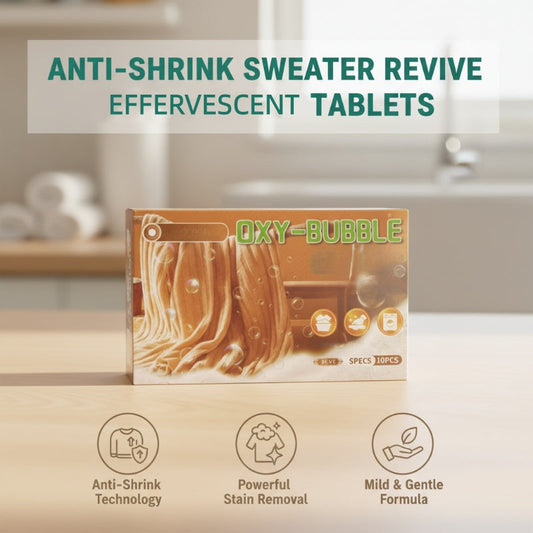 🧶 BUY 2 GET 3 FREE! ⚗️ Magic Restore Soak: the first formula developed in the United States that instantly restores the size of your favorite clothes in just one wash
