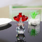💖49% Off!🌹Everlasting Crystal Rose Flower Figurine in Vase🌸
