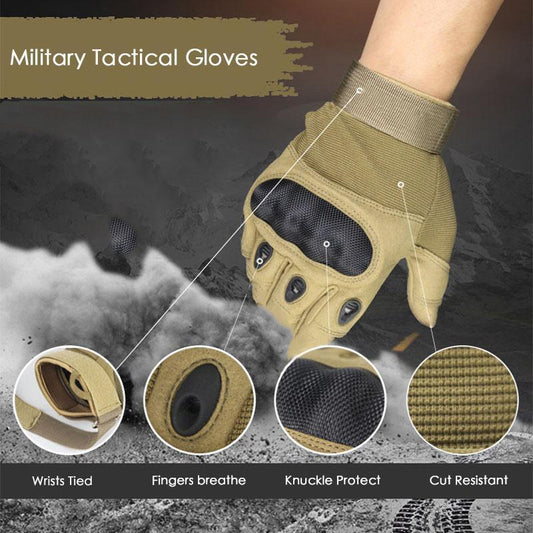 🔥Unisex Touchscreen Outdoor Hiking and Cycling Anti-Slip Premium Protective Professional-Grade Gloves