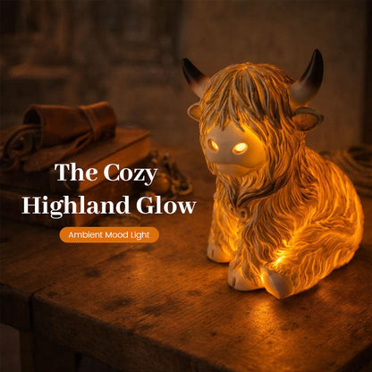 🎁New arrival 50% OFF💥Cute Highland Cow Night Light